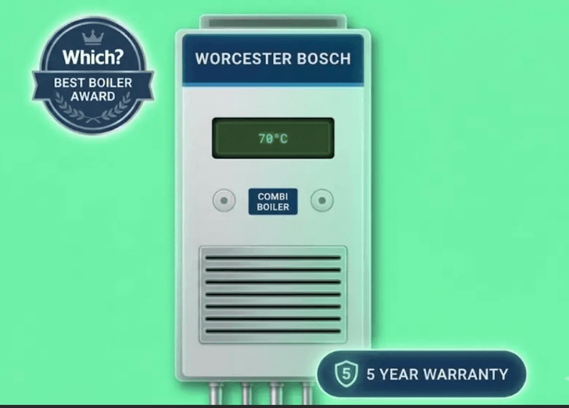 Worcester Bosch combi boiler